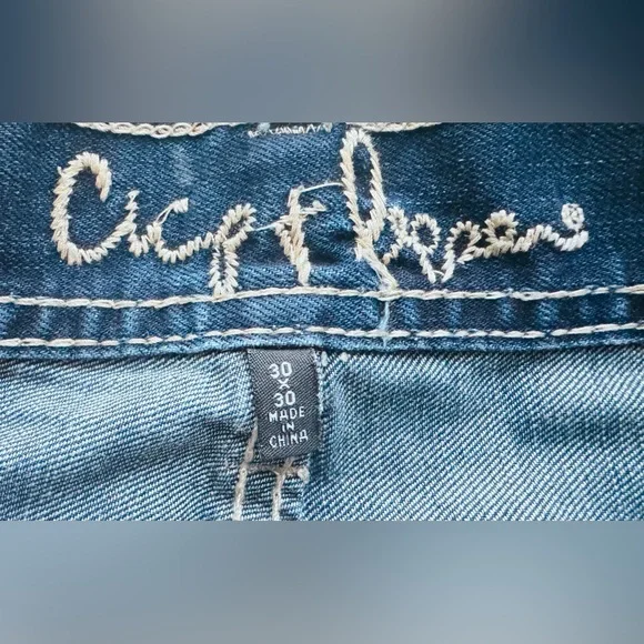 Chip & Pepper Men's Designer Straight Jeans 👖 vintage look Medium Blue 30x30 - Picture 6 of 8